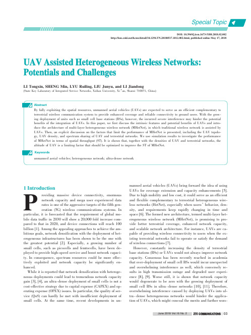 UAV Assisted Heterogeneous Wireless Networks