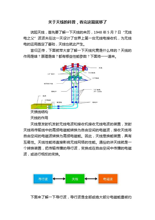 关于天线的科普，看完这篇就够了