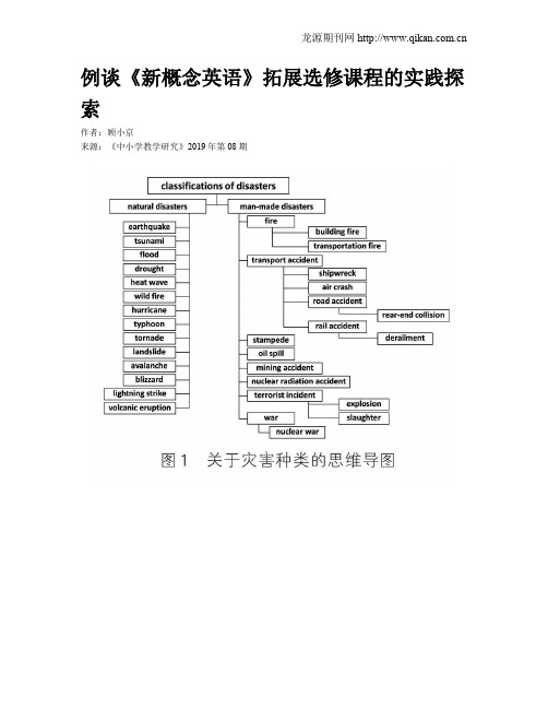 例谈《新概念英语》拓展选修课程的实践探索