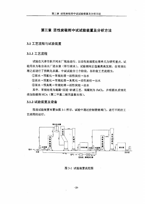 活性炭吸附实验