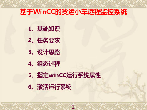 基于WinCC的远程监控系统设计参考文档