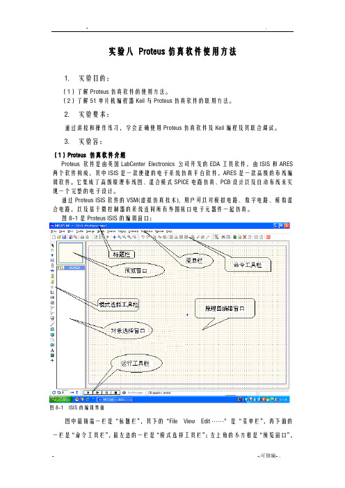 Proteus仿真软件使用方法