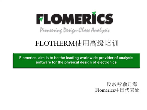 flotherm高级教程-文档资料