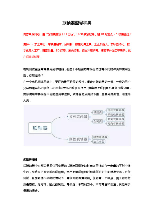 (完整)联轴器种类大全,推荐文档