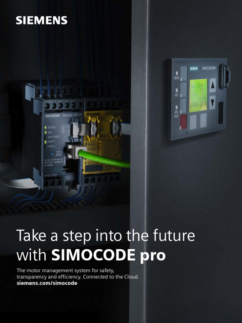 SIMOCODE pro 电机管理系统说明说明书