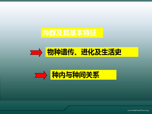 森林生态学：3_2物种生活史对策