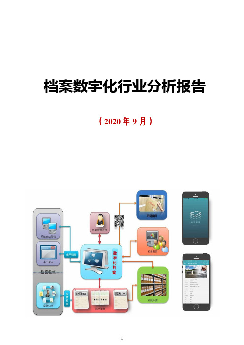 2020年档案数字化行业分析报告