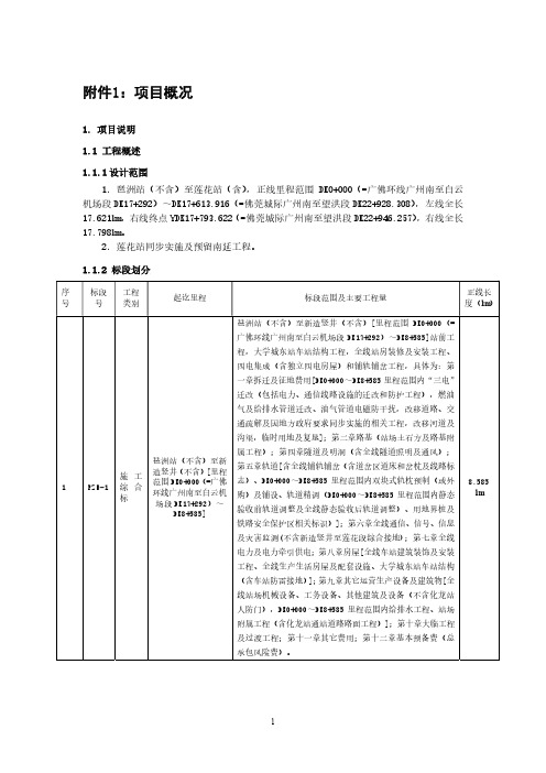 项目概况