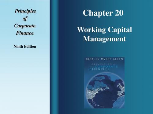 公司理财(双语)working capital