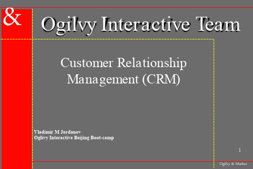 CRM-奥美.(PPT26页)