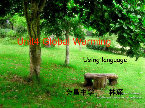 人教版选修六英语第四单元 using language知识点PPT课件