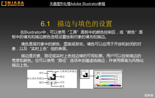 AI设置描边与填色和混合