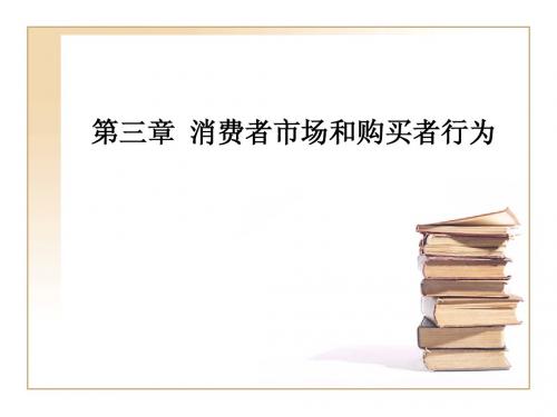 Chr3消费者市场和购买者行为分析