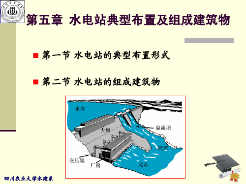 第五章 水电站典型布置及组成建筑物