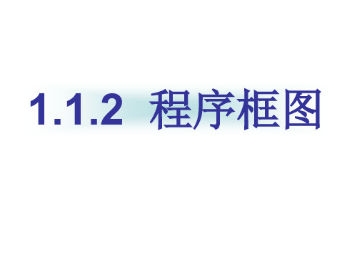 高二数学程序框图(整理2019年11月)