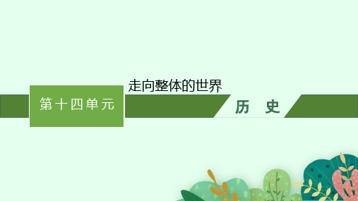 高中学考历史精品课件 第14单元 走向整体的世界