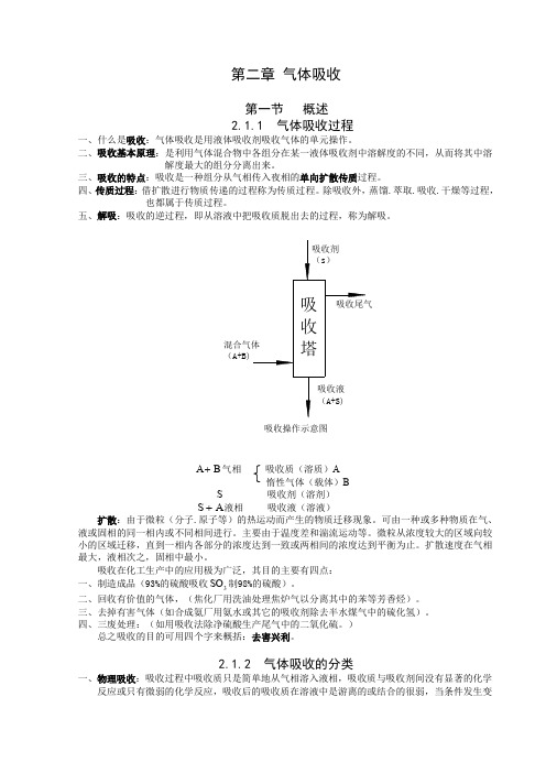 气体吸收