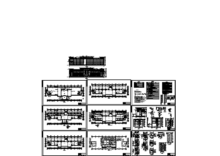 办公楼设计_多层办公楼全套建筑设计施工cad图