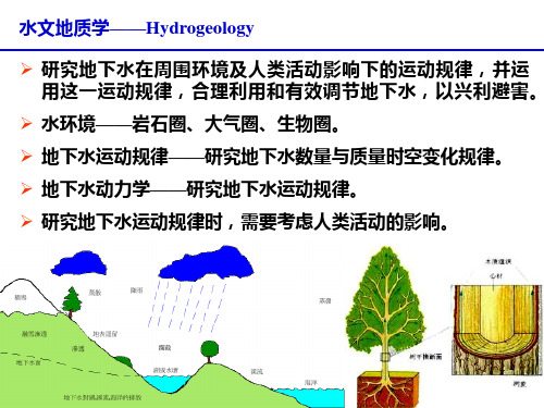 水文地质学  绪论