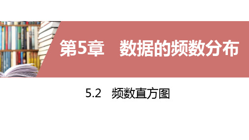 湘教版八年级下册5.2频数直方图课件(共40张PPT)