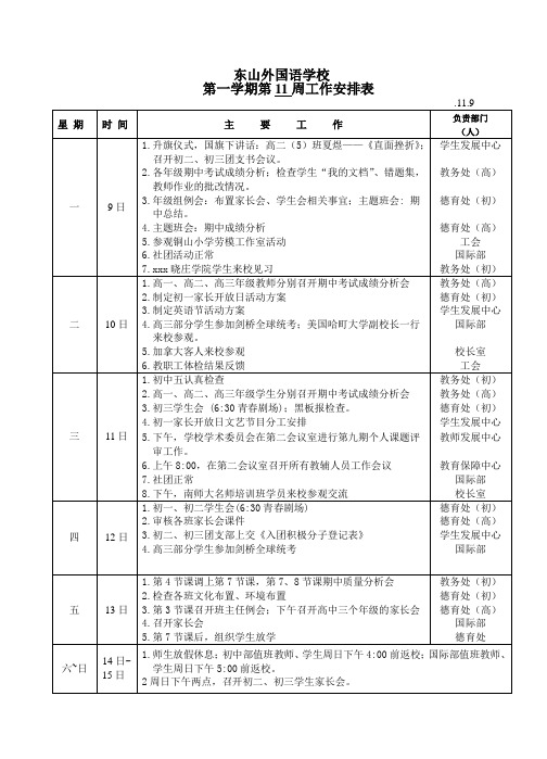 最新整理东山外国语学校.doc