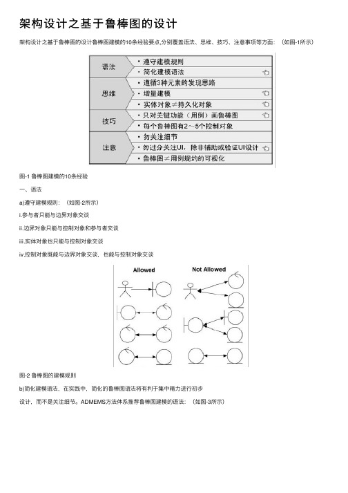 架构设计之基于鲁棒图的设计