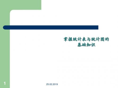 掌握统计表与统计图的基础知识(PPT 31张)