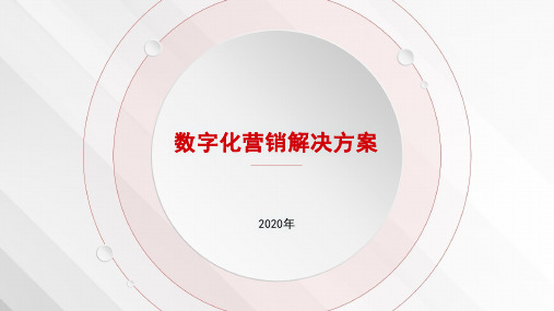 数字化营销解决方案课件