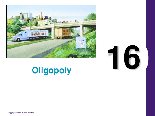 16oligopoly 曼昆 微观经济学课件