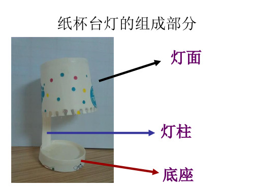 小学美术纸杯台灯设计-19页文档资料