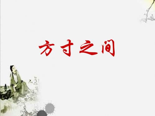 八年级下册美术课件-5《方寸之间》课件1 湘美版