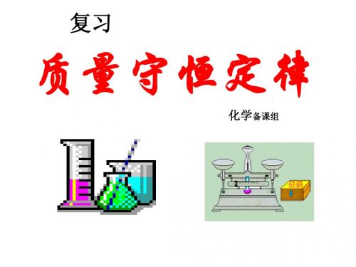 质量守恒定律 复习