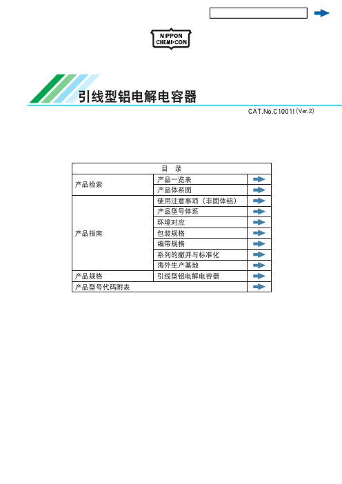 NCC日本化工电容规格书