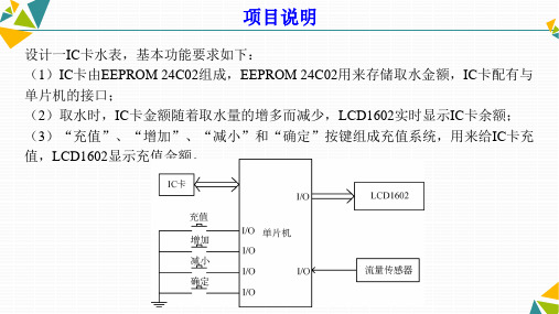 项目十一IC卡水表的设计[30页]