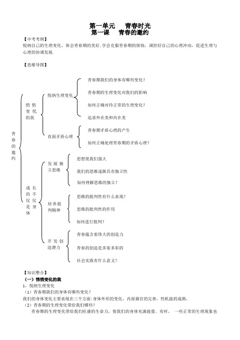 七年级人教版道德与法治 学习资料 自学手册(高分突破)