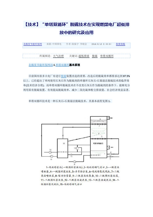 烟气脱硫工程 FGDDCFGD