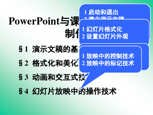 Powerpoint与课堂演示文稿的制作(全)