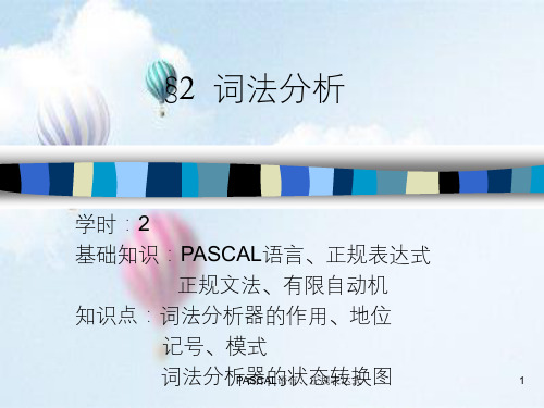 PASCAL语言、正规表达式