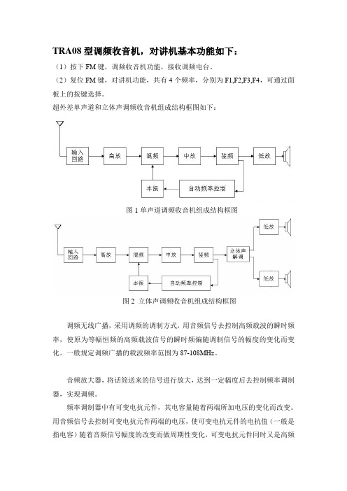 对讲机原理