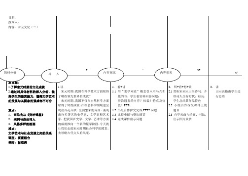 第十四课 灿烂的宋元文化