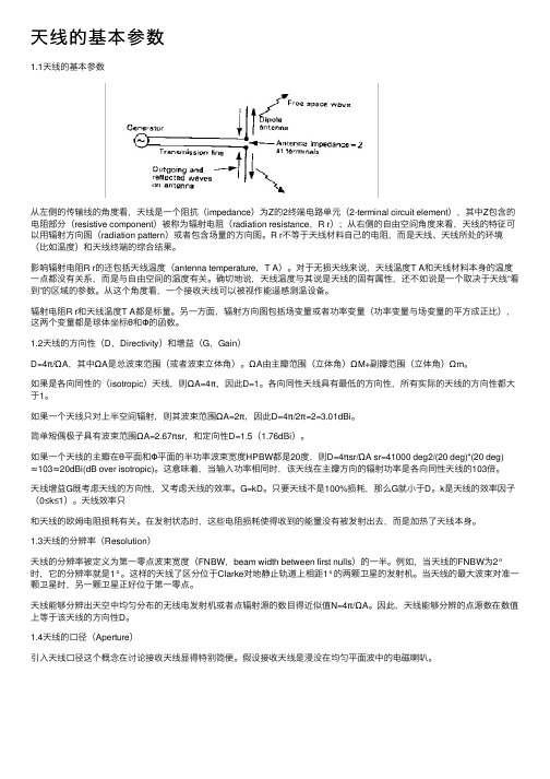 天线的基本参数