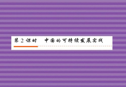 6.2中国的可持续发展实践课件(新人教版必修2)