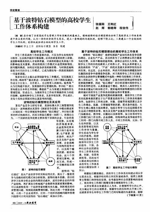 基于波特钻石模型的高校学生工作体系构建