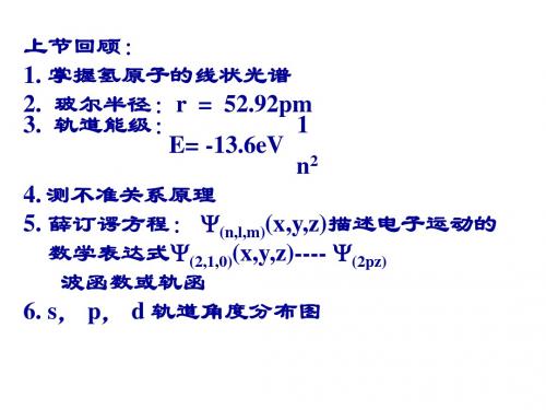 第1章原子结构与周期表2