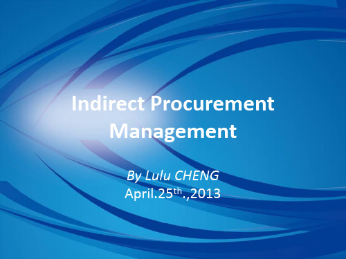 Indirect Procurement Management.ppt2