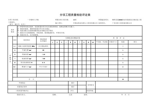 001-一字墙和八字墙