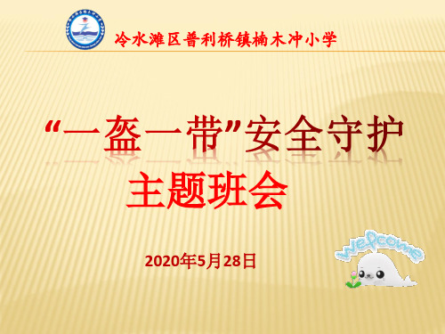 一盔一带安全教育主题班会(PPT)