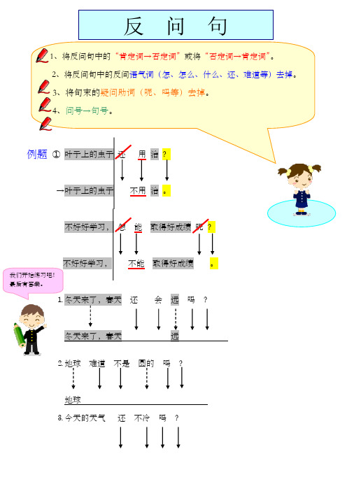 人教版二年级上反问句