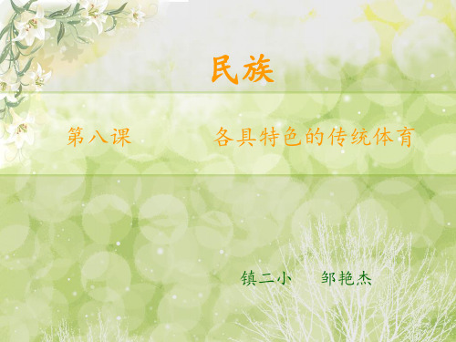 民族传统体育