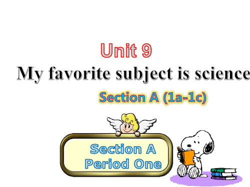 Unit9SectionA(1a-1c)课件人教版七年级英语上册